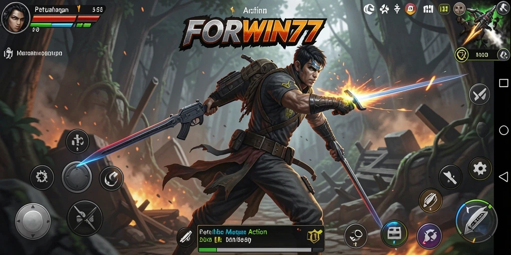 Tampilan antarmuka yang dinamis dan mendebarkan dalam FORWIN77.