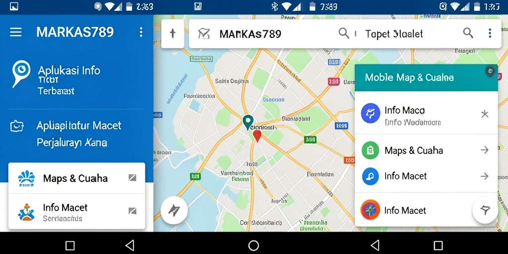Antarmuka pengguna yang sederhana dan informatif dari MARKAS789.