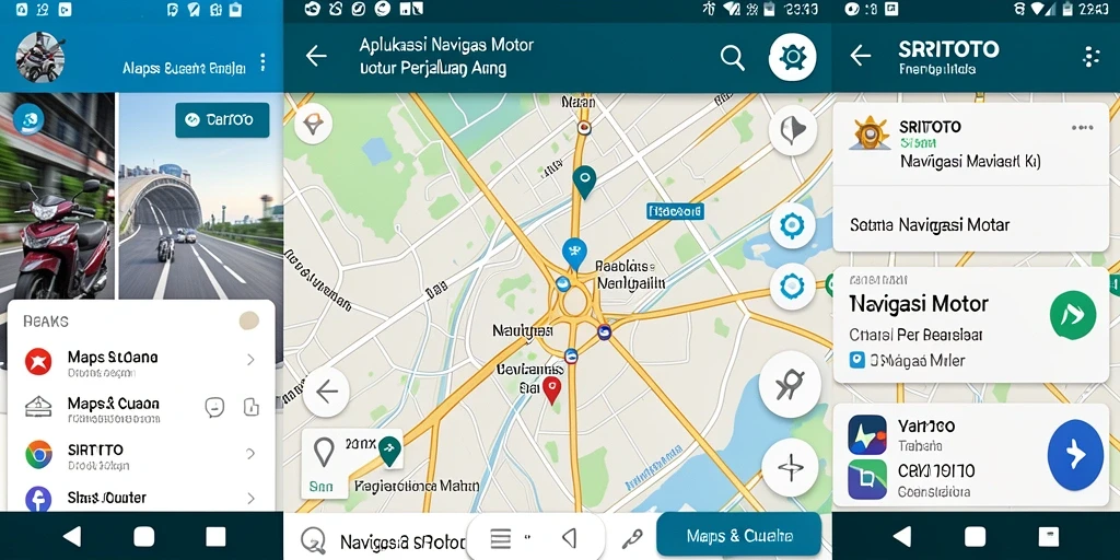 Antarmuka SRITOTO yang memudahkan navigasi motor Anda.